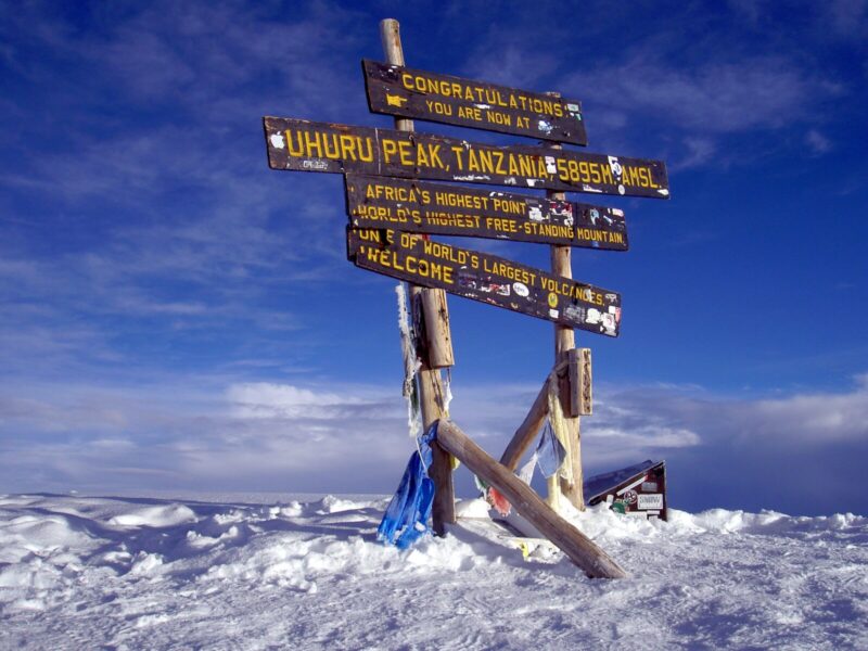Kilimanjaro Summit and Zanzibar Beach Recovery Package
